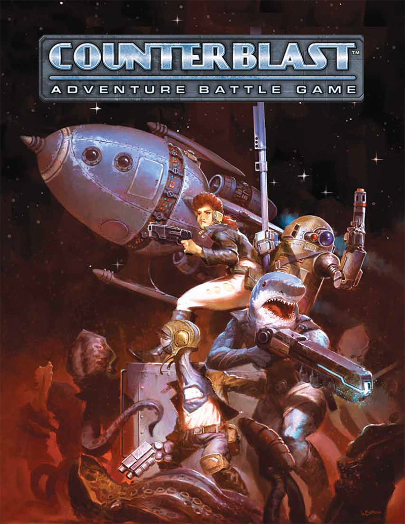 Lady Counterblast Counterblast 2nd Edition - Bombshell Miniatures | DriveThruRPG