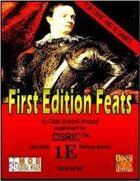 First Edition Feats