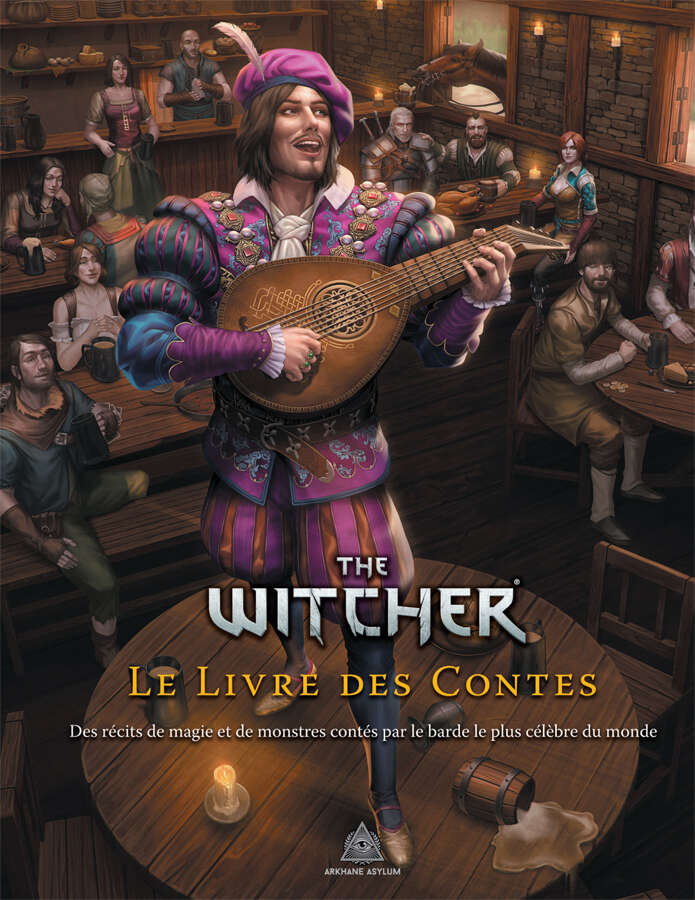 The Witcher, le jeu de rôle officiel Le Livre des Contes Arkhane Asylum Publishing