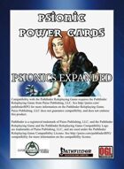 Psionics Power Cards: Psionics Expanded