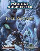 Psionics Augmented Free Preview!