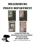 Millersburg Police Department Battle Map - A Police Department Overrun with Zombies
