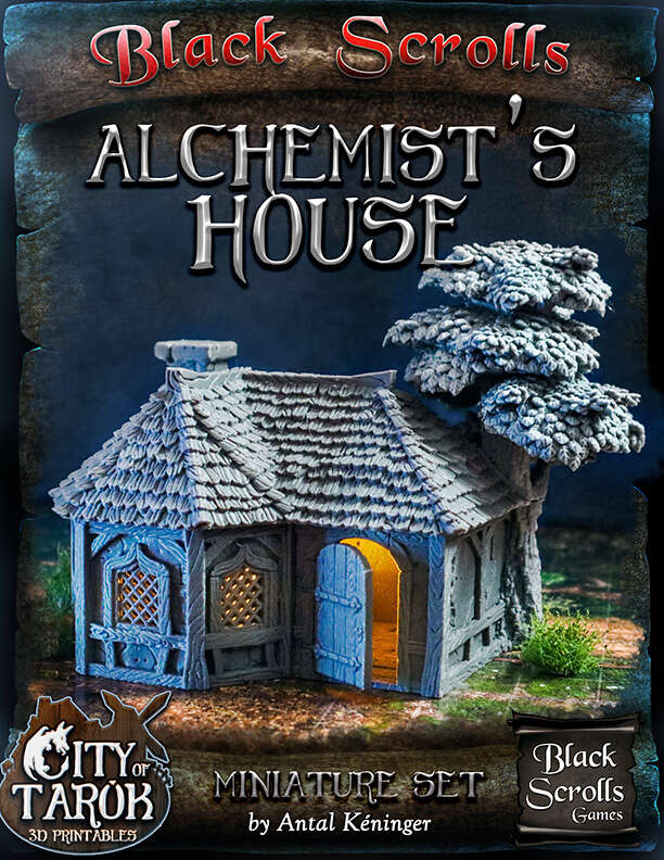 City of Tarok Herbalist House hotsell by Black Scroll Games