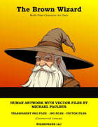 Classic Fantasy Wizard — Multi-Pose Character Art Pack (Commercial License)