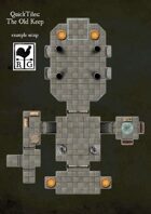 QuickTiles: The Old Keep modular dungeon