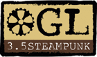 Steampunk Logo and Layout