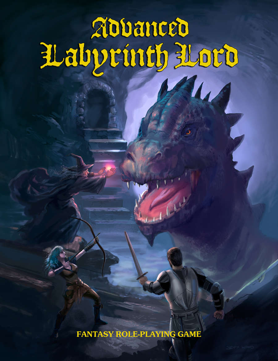 Advanced Labyrinth Lord (Dragon Cover) - Goblinoid Games | Labyrinth Lord |  DriveThruRPG