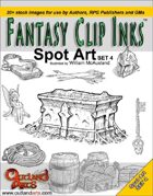Fantasy Clip Inks:: Spot Art set 4