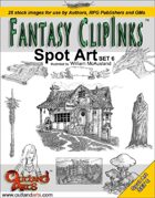 Fantasy Clip Inks:: Spot Art Set 6