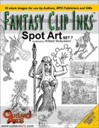 Fantasy Clip Inks:: Spot Art Set 7