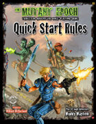 The Mutant Epoch RPG Quick Start Rules