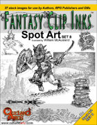 Fantasy Clip Inks:: Spot Art Set 8
