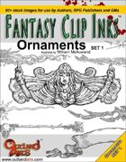 Fantasy Clip Inks:: Ornaments set 1