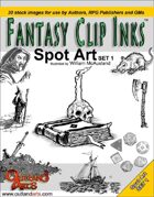 Fantasy Clip Inks:: Spot Art set 1