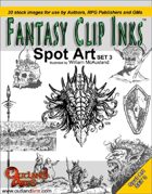 Fantasy Clip Inks:: Spot Art set 3