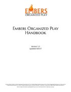 Embers Organized Play Handbook