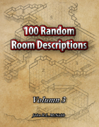 100 Random Room descriptions Volumn 3