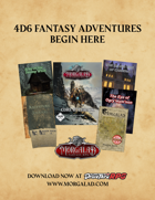 Morgalad 4D6 Fantasy TTRPG [BUNDLE]