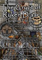 The Crypt of Ryken D’aar Dungeon Tile Set including Build your own Necromancers Laboratory Experiment