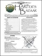 HARPer's Bazaar Vol #1 Issue #1