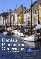Danish Placename Generator