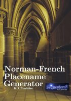 Norman-French Placename Generator