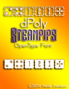 dPoly Steampips OpenType Font