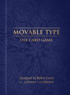 Movable Type - Premium Print and Play