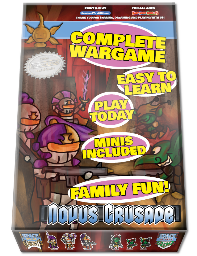 Novus Crusade: Half Hour Heroics! Easy to Learn, Play Today!