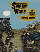 Swarm Wars: Terran & Space Bug Forces - Sci-Fi Miniatures in 28mm & 15mm