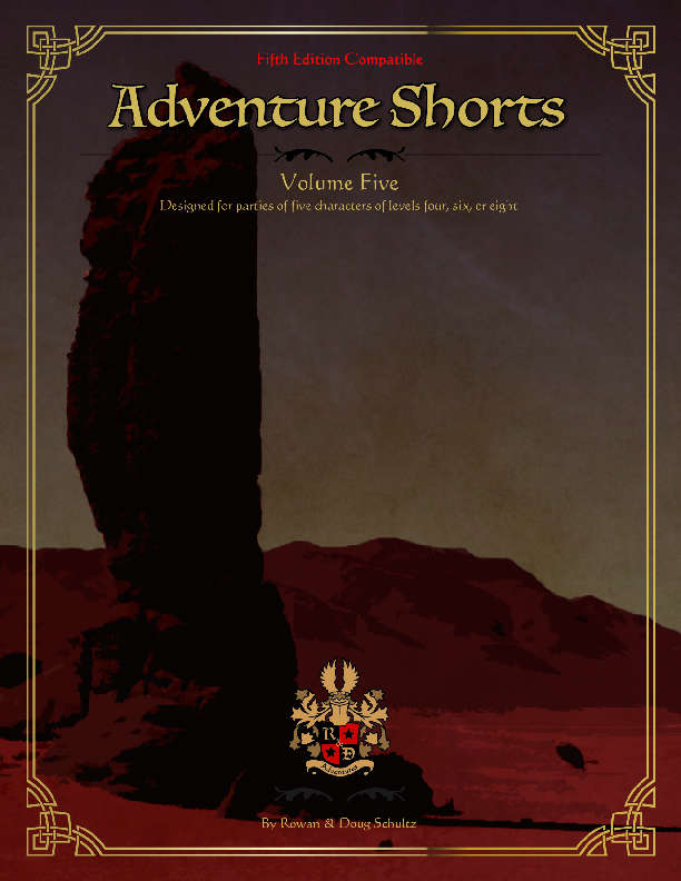 Adventure Shorts, Volume 5 (5e) - R&D Adventures | DriveThruRPG
