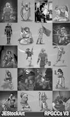 RPG Character Art Pack - Volume III