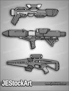 JEStockArt - SciFi - SciFi Weapon Pack 03 - HQG