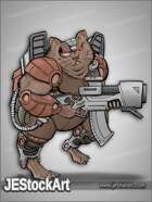 JEStockArt - SciFi - Mercenary Space Hamster - CNB