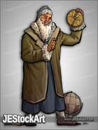 JEStockArt - History - Wise Astrologer with Astrolabe - CNB