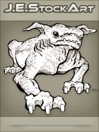 JEStockArt - Fantasy - Wrinkled Goblin Pug Beast - LNB