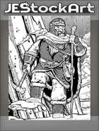 JEStockArt - Fantasy - Ice Travelling Winter Dwarven Ranger - IWB