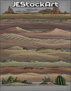 JEStockArt - SciFi - Various Landscapes 001 - Desert - Bundle