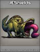 JEStockArt - Fantasy - Bug-Eyed Dinosaur Monster with Long Tongue - CNB