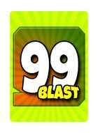 99Blast - The Counting Card Game that is a Blast (Gold Edition)
