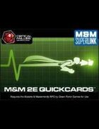 M&M 2E Quickcards