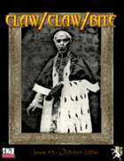 Claw / Claw / Bite - Issue 3 - 2nd Printing