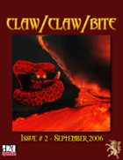 Claw / Claw / Bite - Issue 2 - 2nd Printing