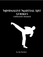 Minimalist Descriptive Martial Art Strikes