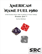 American Name Fuel 1980