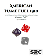 American Name Fuel 1910