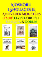 Fairy, Elvish, Orcish, Dragon, & Goblin Languages [BUNDLE]