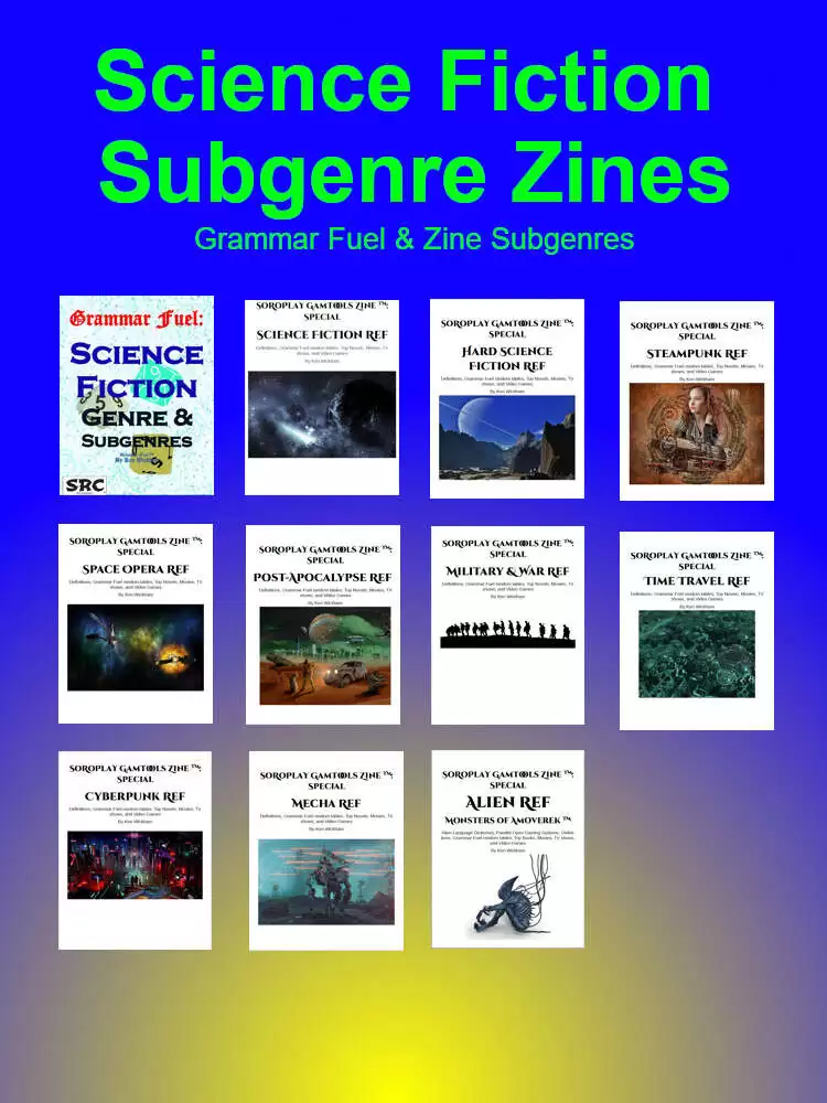 Science Fiction Subgenre Zines [BUNDLE] - Ken Wickham | Grammar