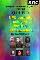 AI Fuel: NPC portraits using AI for RPG Gamemasters
