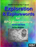 Exploration & Explorewords for RPG Gamemasters